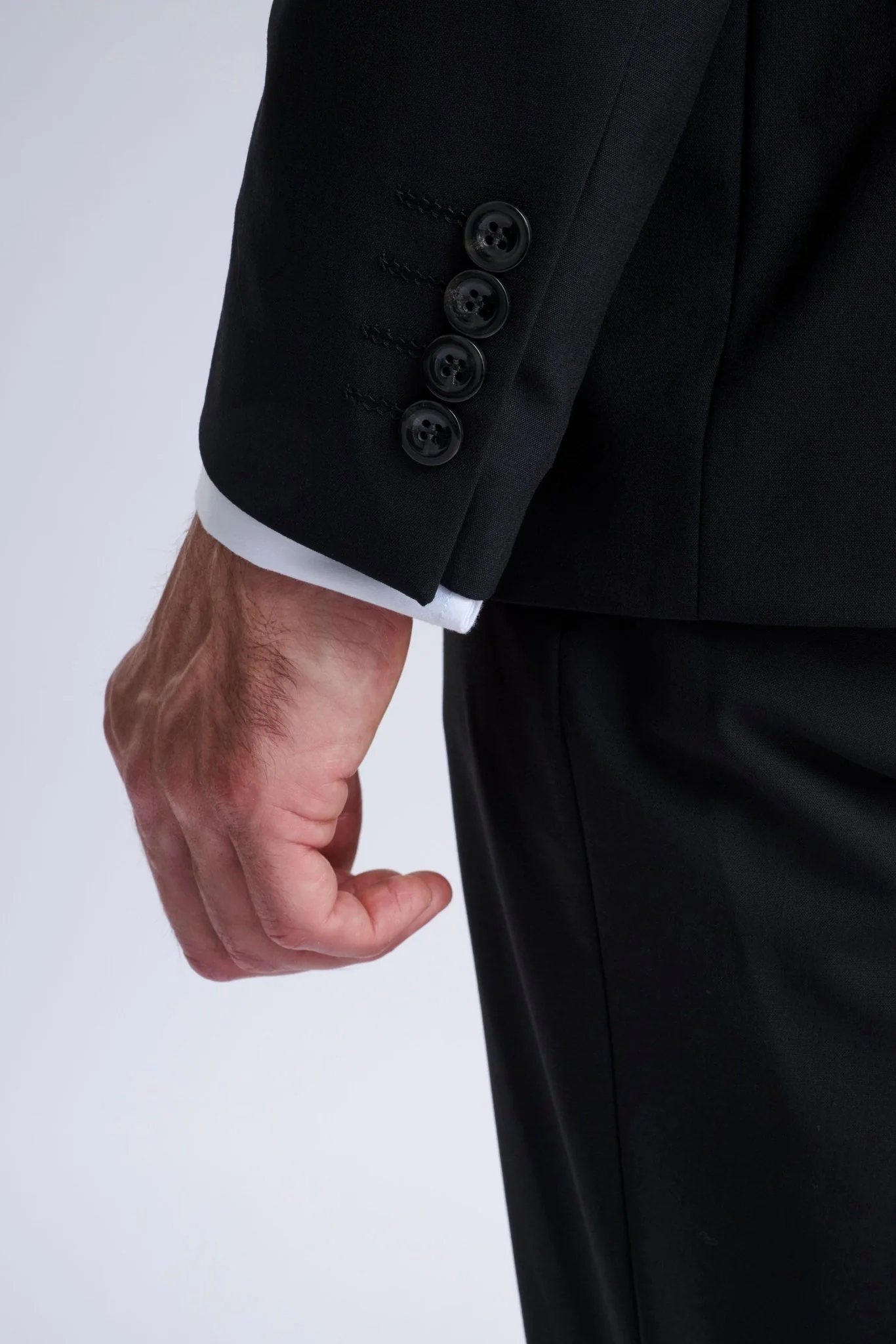 Amedeo 3-Piece Black Suit - Image 7