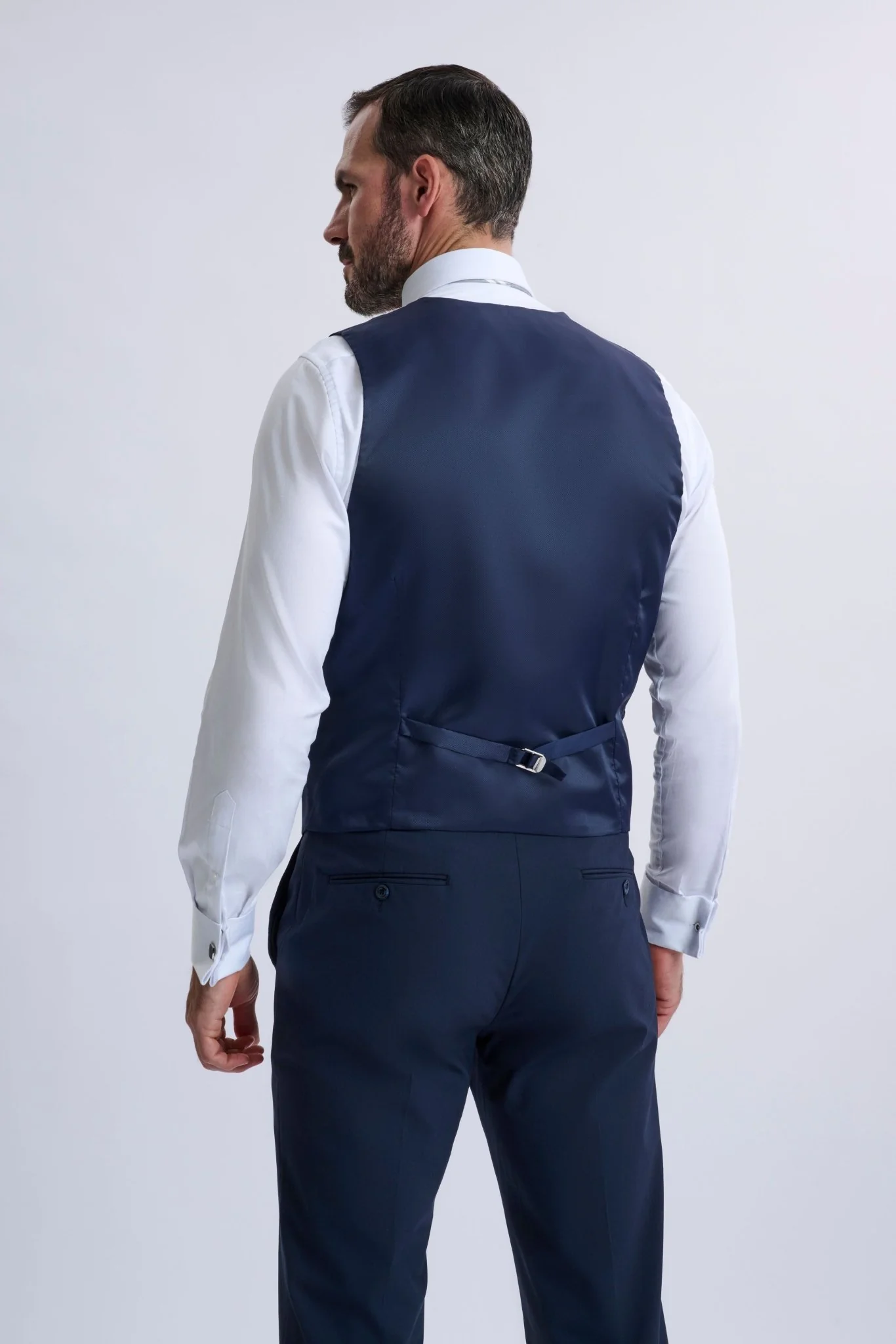 Amedeo 3-Piece Navy Suit - Image 2