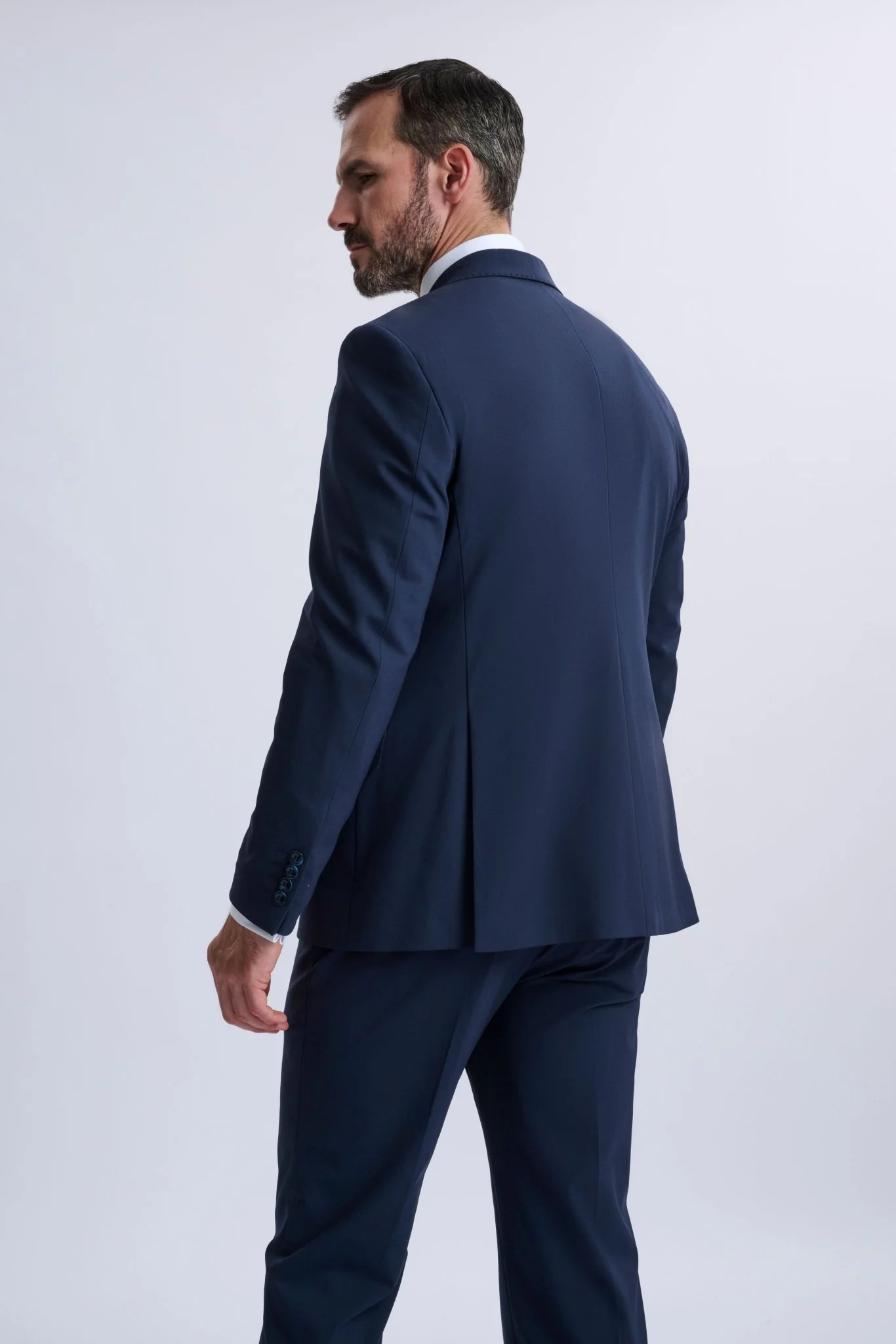 Amedeo 3-Piece Navy Suit - Image 7