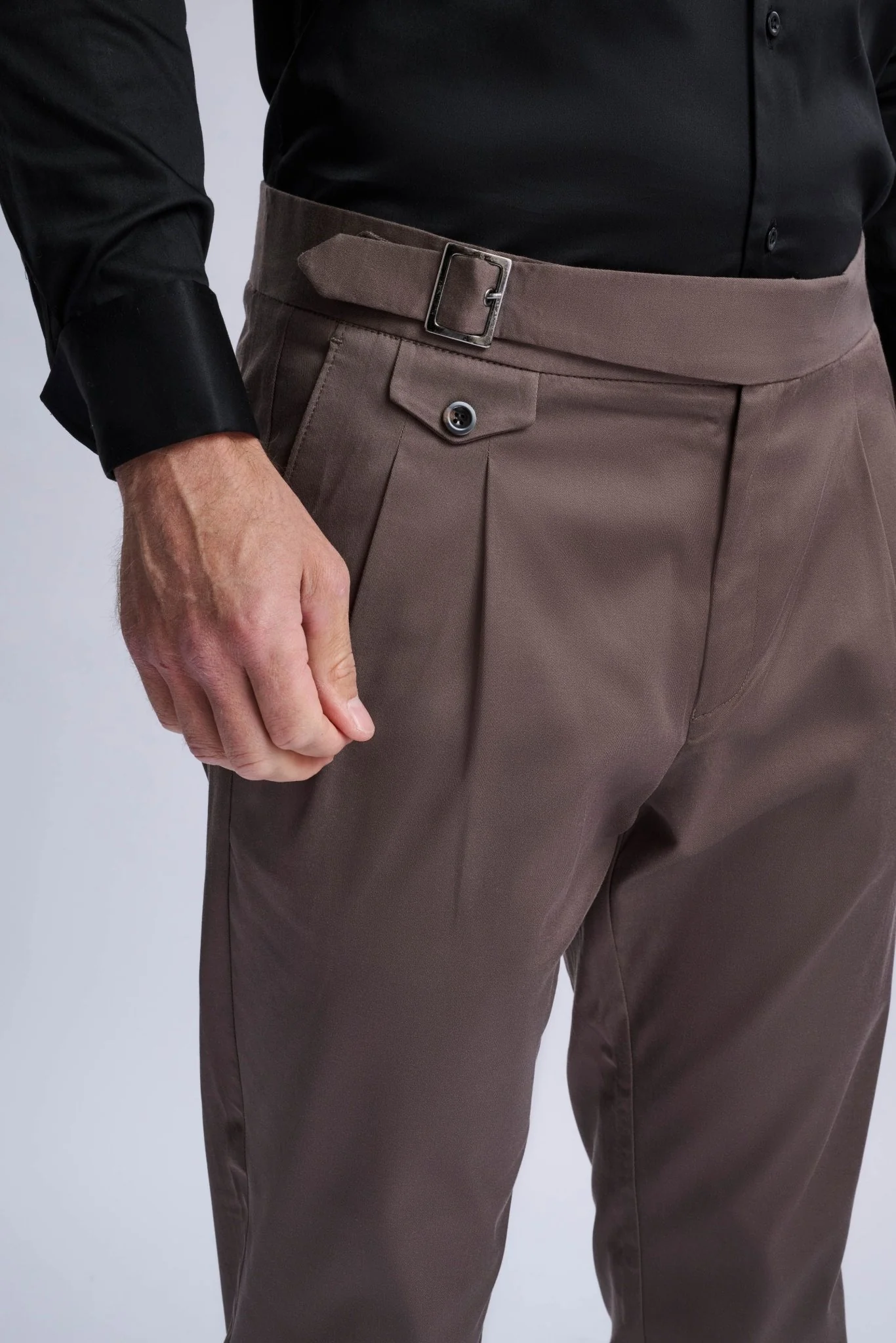 Aroldi Trouser Chinos Mocha - Image 3