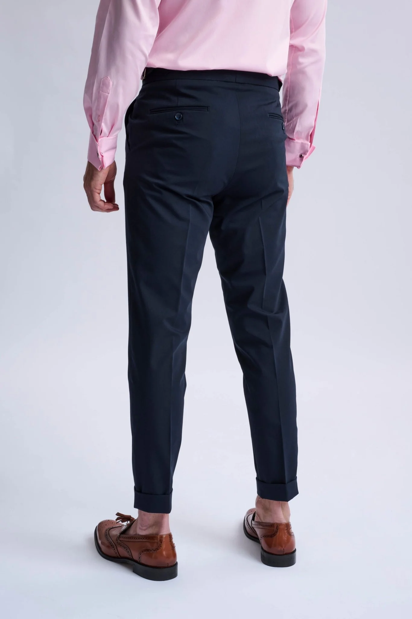 Fusco Trouser Chinos Navy - Image 3