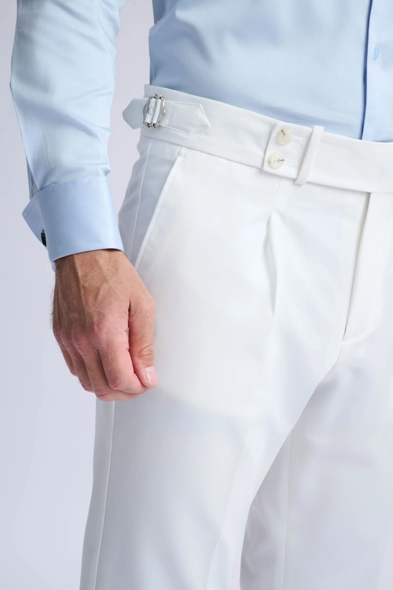 Fusco Trouser Chinos White - Image 3