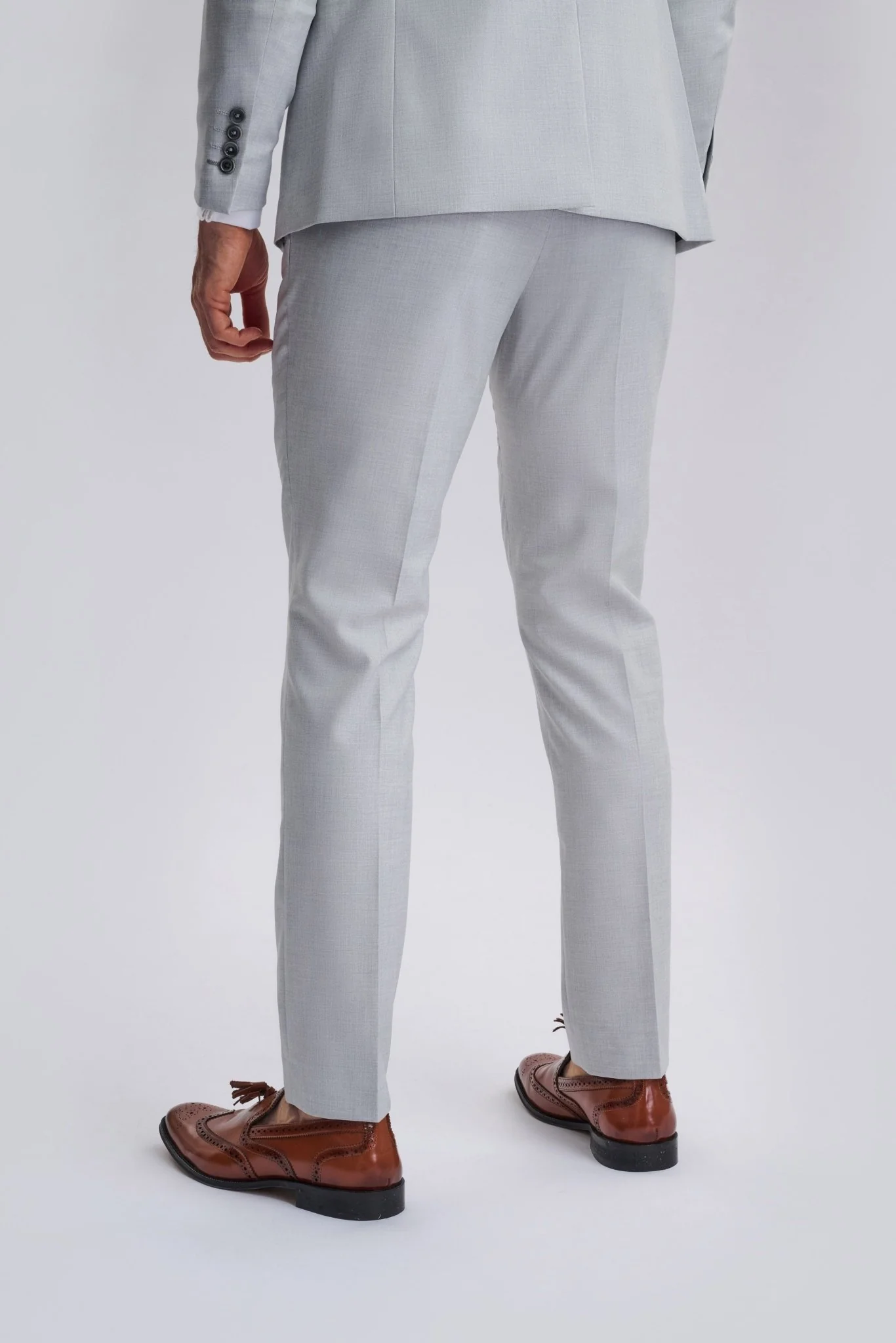 Belmont Silver Men's Three Piece Suit - Image 8
