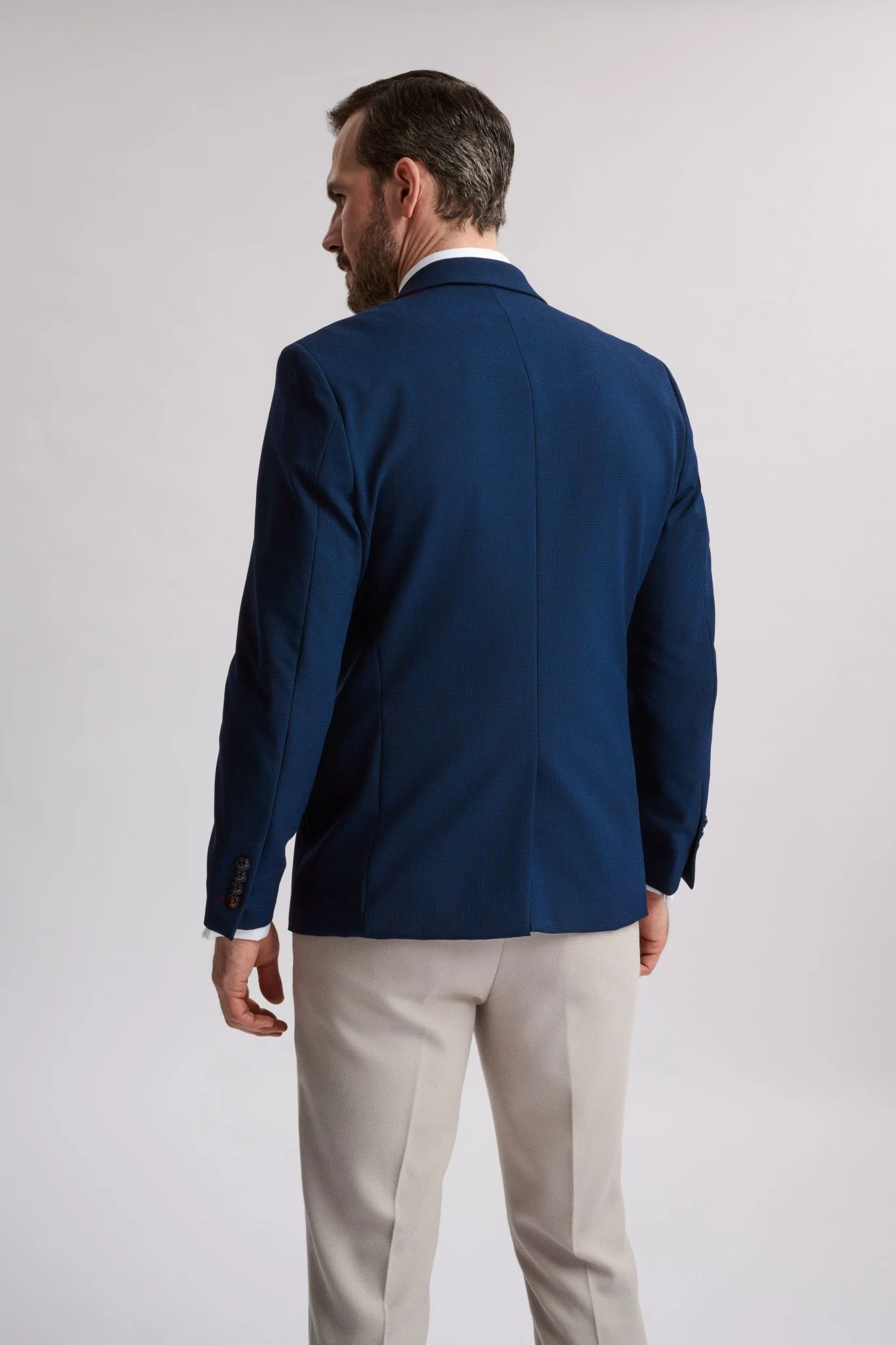 Bromley Double Breasted Navy Blazer - Image 4