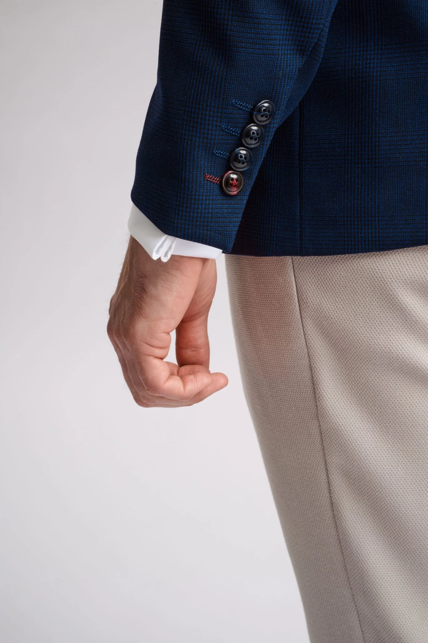 Bromley Double Breasted Navy Blazer - Image 6