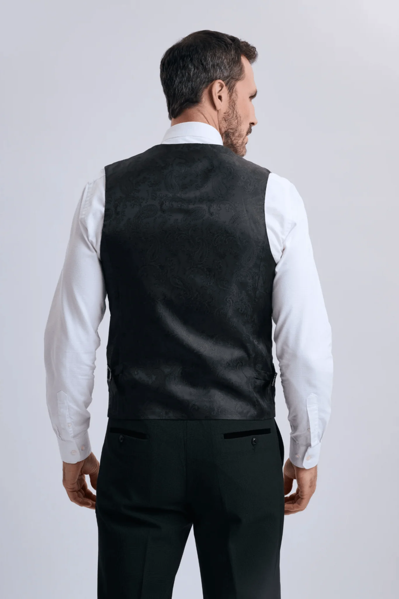 Bromley Olive Three Piece Suit - Image 4