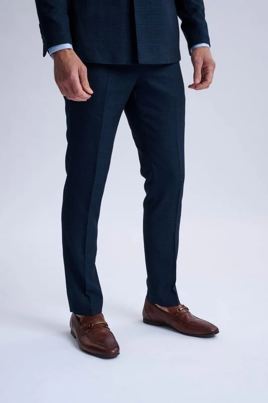 Caridi Navy Double Breasted Two Piece Suit - Image 5