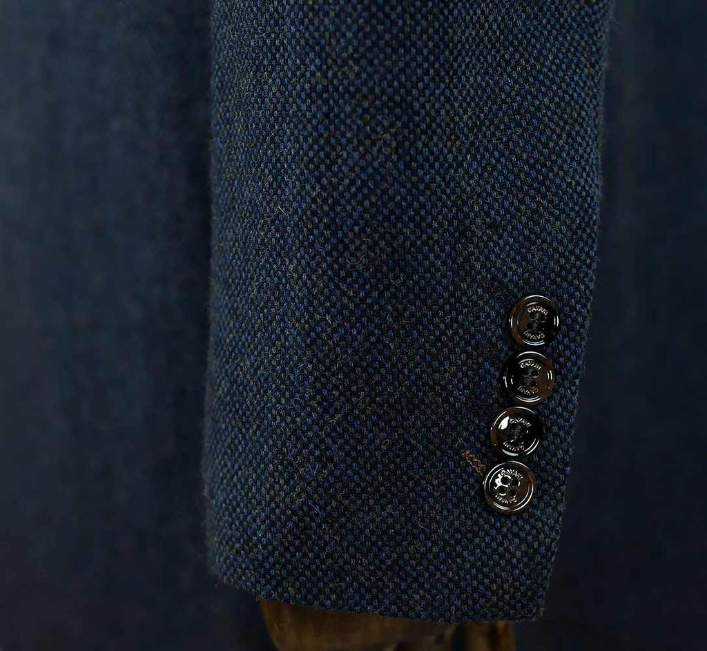 Cavani Kingston Navy Overcoat - Image 3