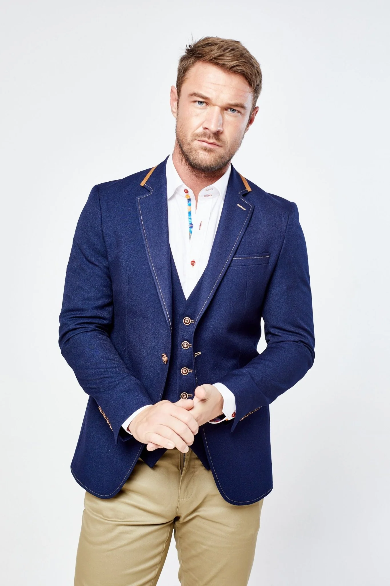 Claudio Lugli 1049 Blazer and Waistcoat - Image 5