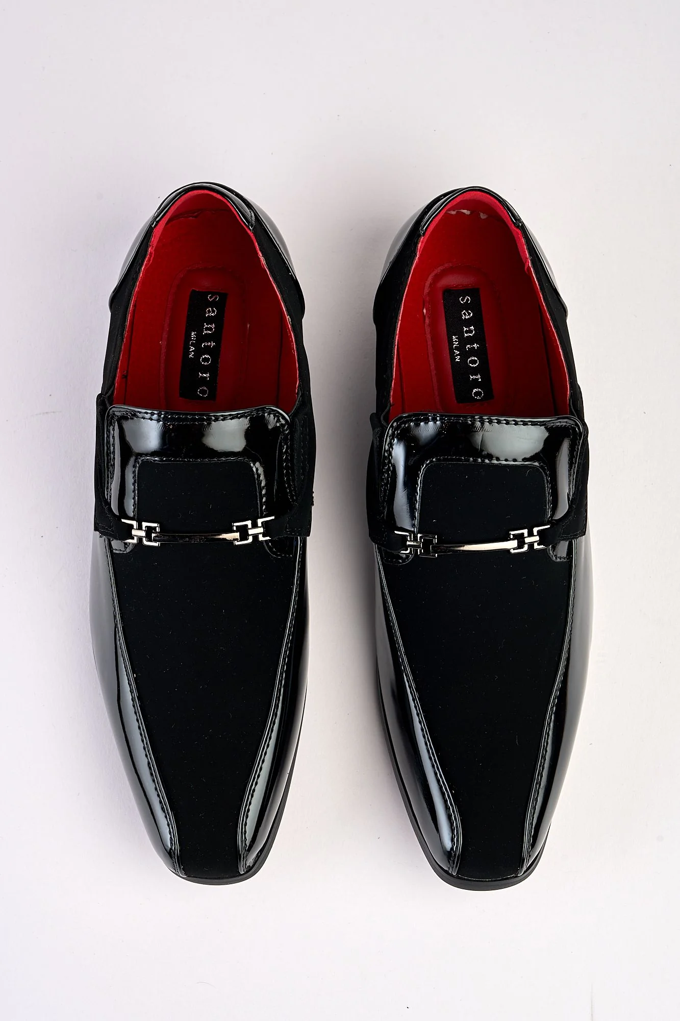 Conte Plain Black Shoe - Image 4