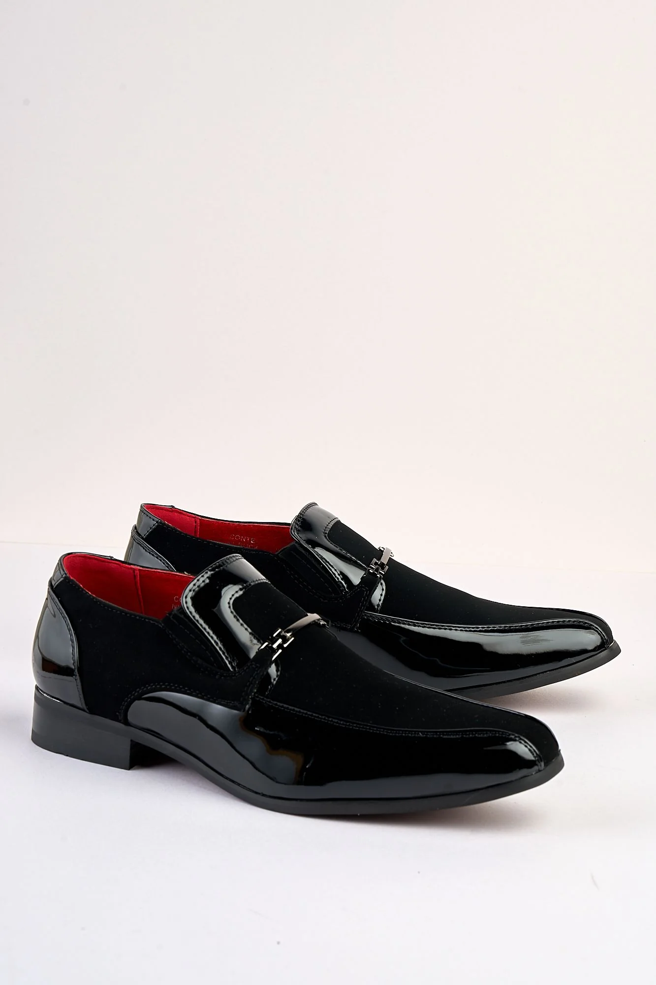 Conte Plain Black Shoe - Image 5