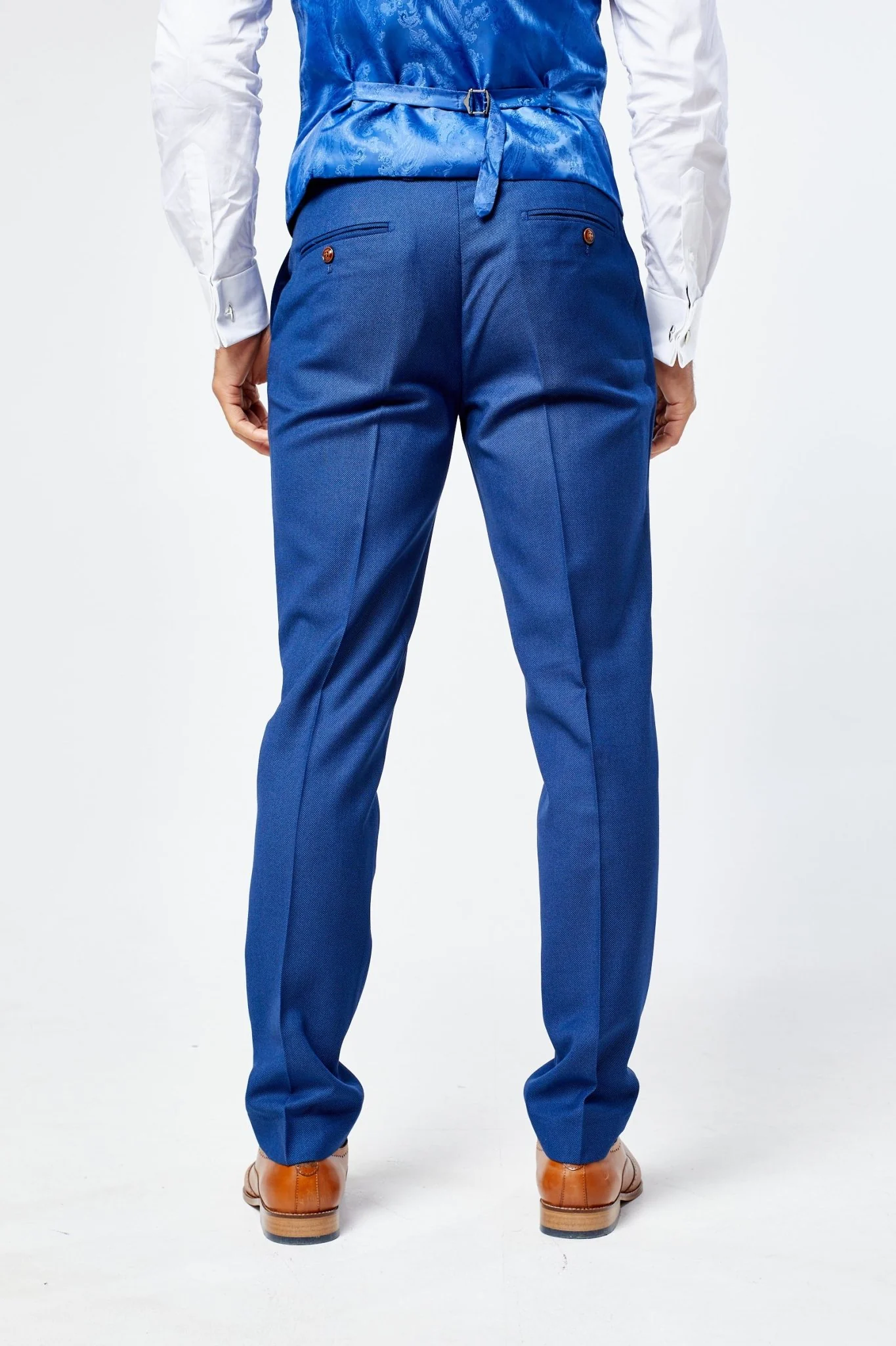 Mayfair Blue Three Piece Suit - Image 10
