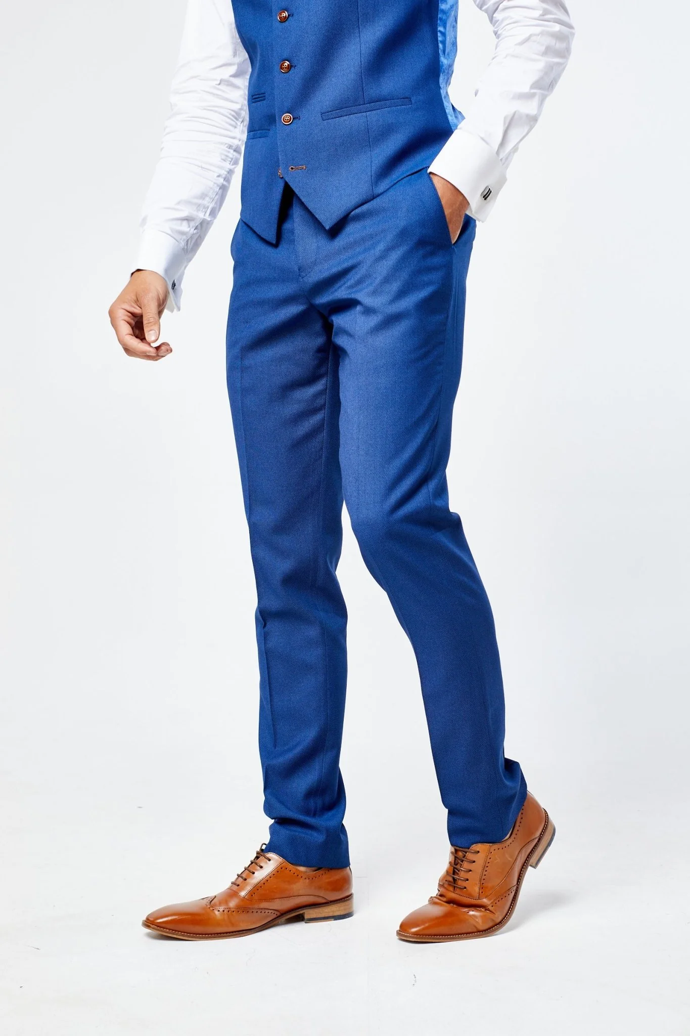 Mayfair Blue Three Piece Suit - Image 11