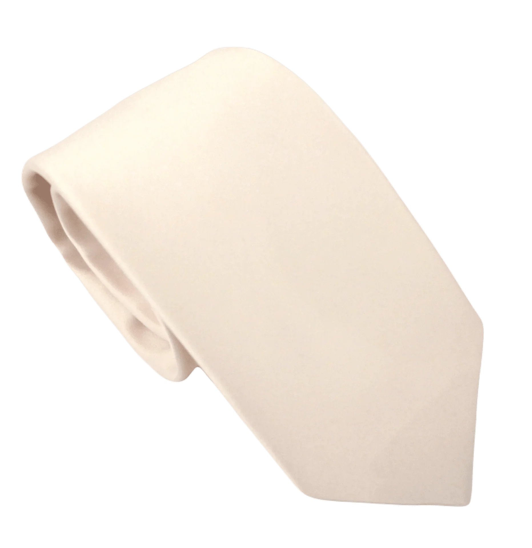 Blush Pink Satin Wedding Tie