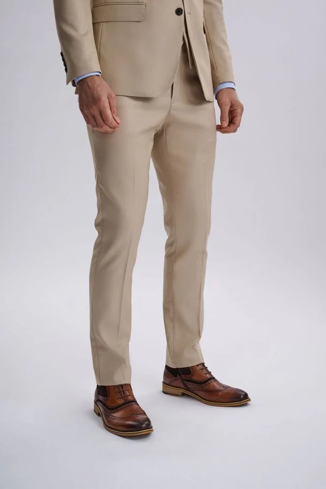 Diaz Beige Three Piece Suit - Image 8