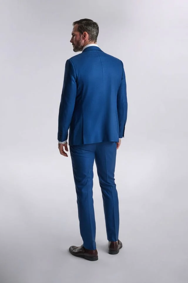 Diaz Blue Three Piece Suit - Image 11