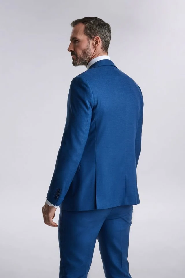 Diaz Blue Three Piece Suit - Image 9