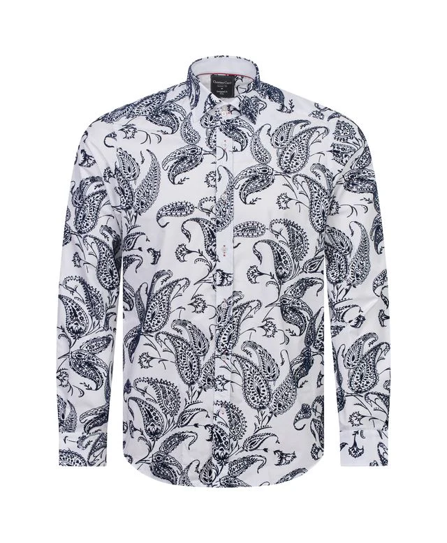 Elvis Flock Shirt Black & White