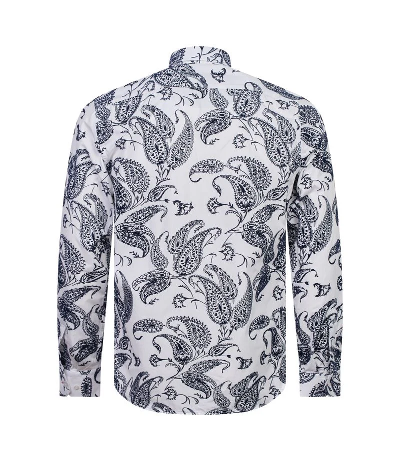 Elvis Flock Shirt Black & White - Image 2