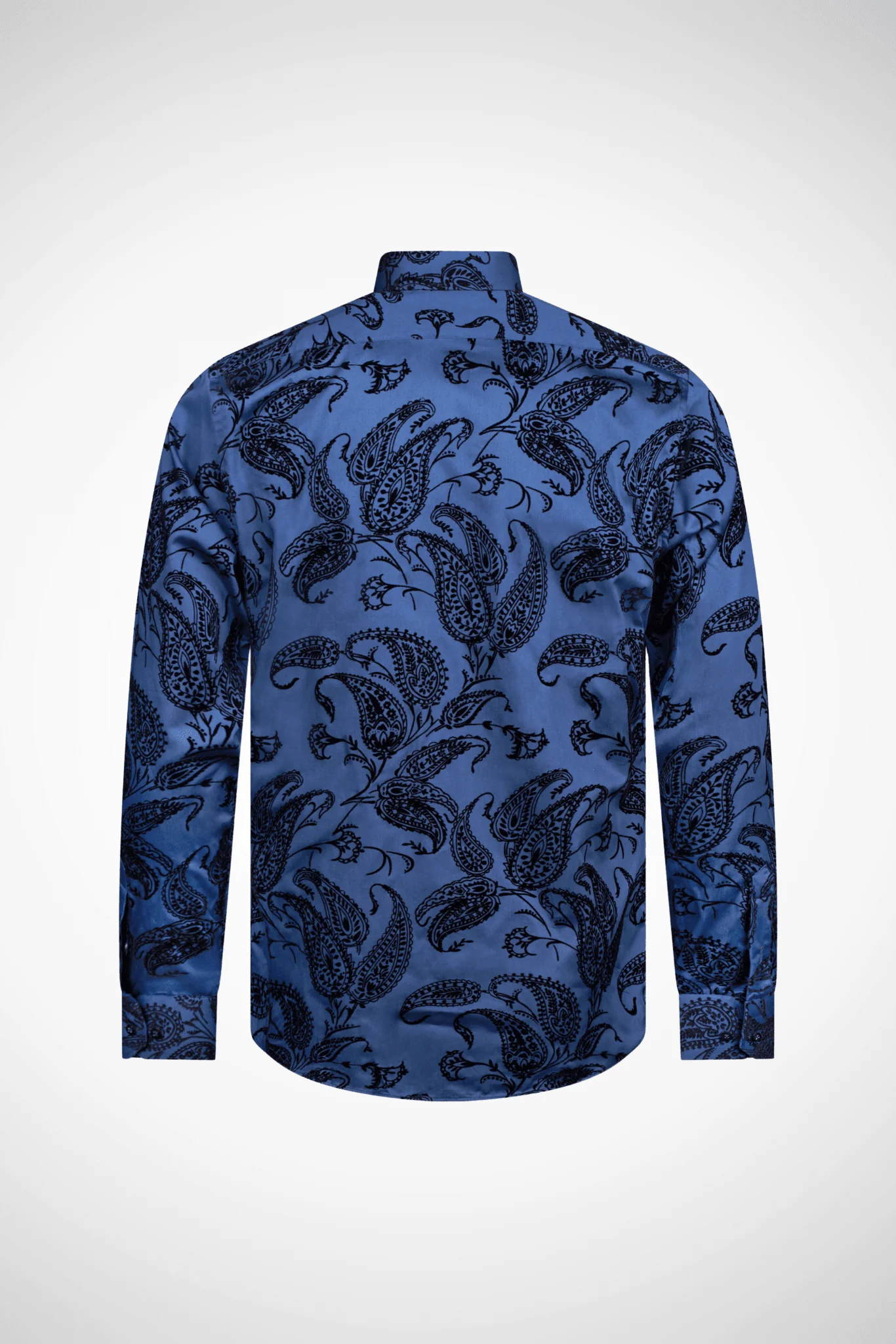 Elvis Flock Shirt Navy - Image 2