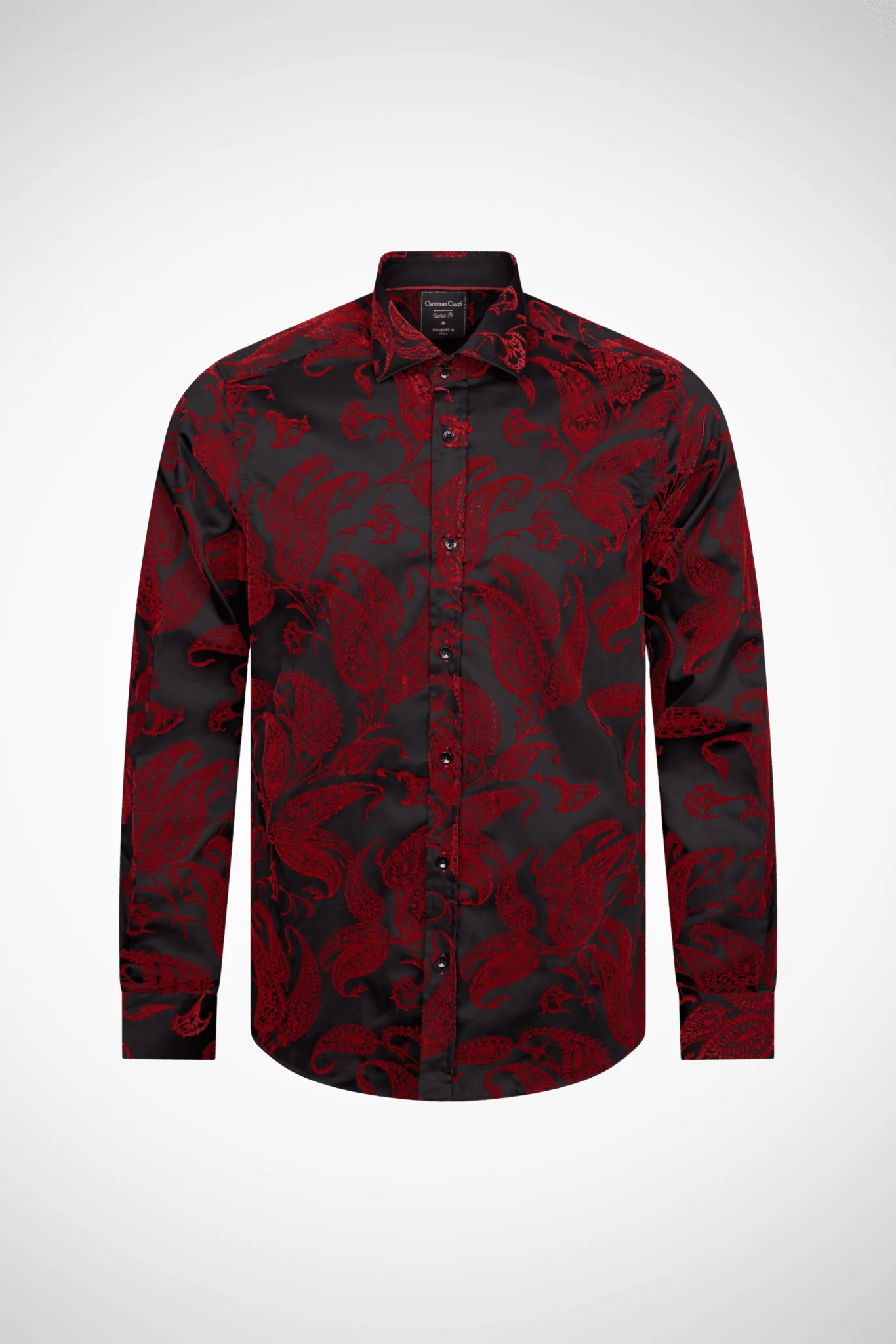 Elvis Flock Shirt Red