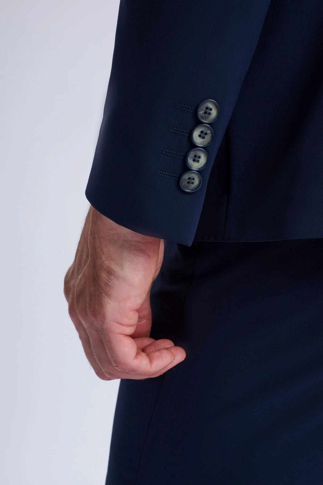 Ettore Smart Casual Suit Navy - Image 8