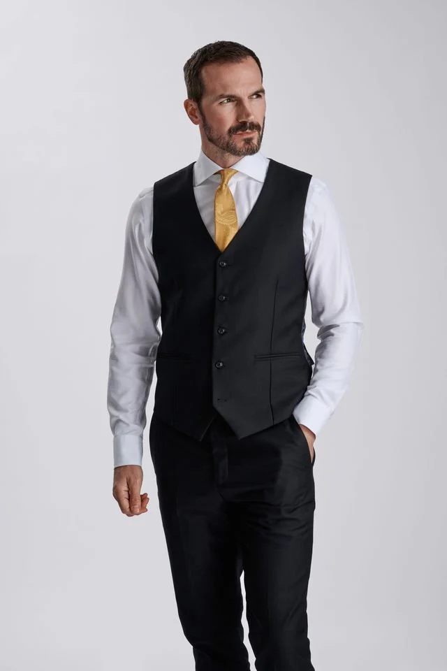 Fabio Black Three Piece Suit - Image 2