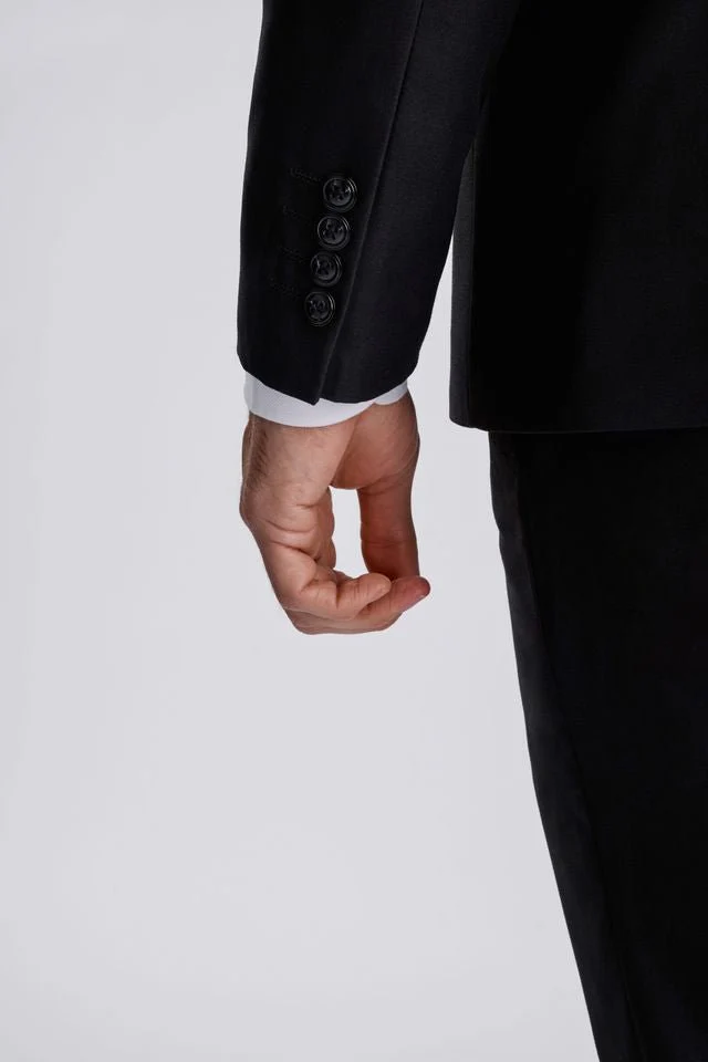 Fabio Black Three Piece Suit - Image 5