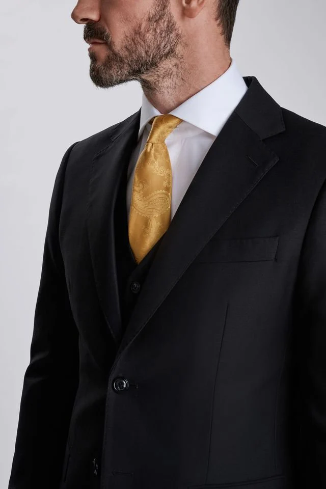 Fabio Black Three Piece Suit - Image 6