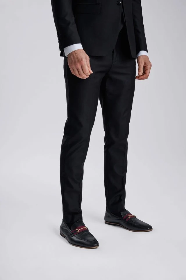 Fabio Black Three Piece Suit - Image 8