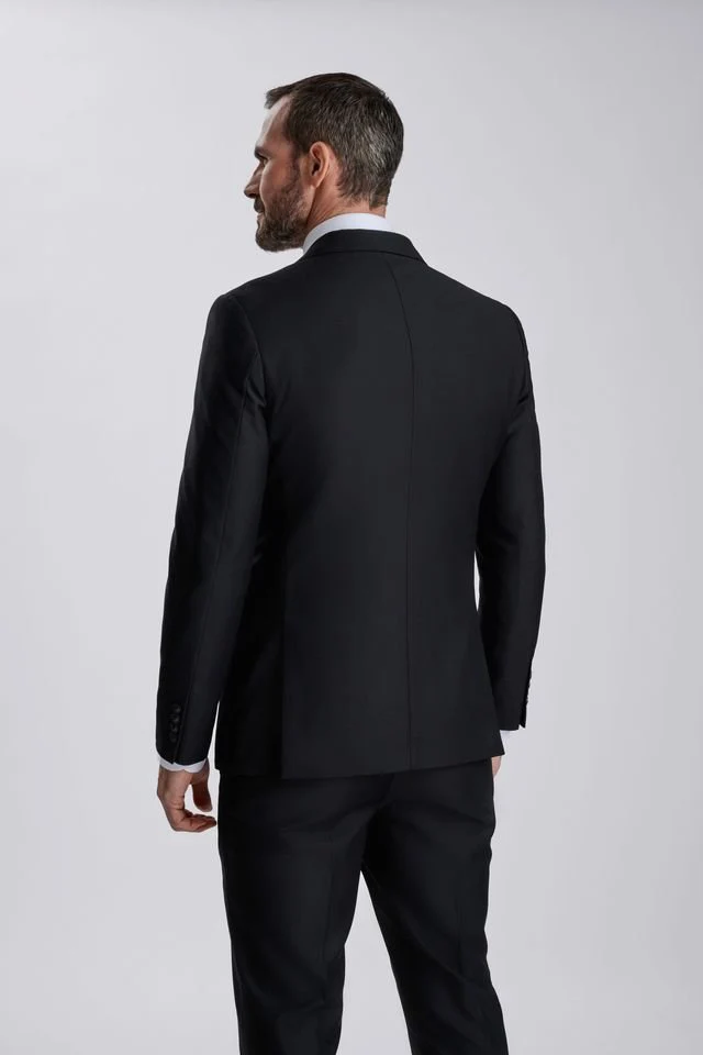Fabio Black Three Piece Suit - Image 9