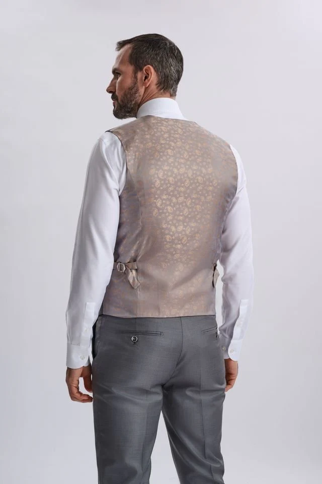 Fabio Grey Three Piece Suit - Image 3