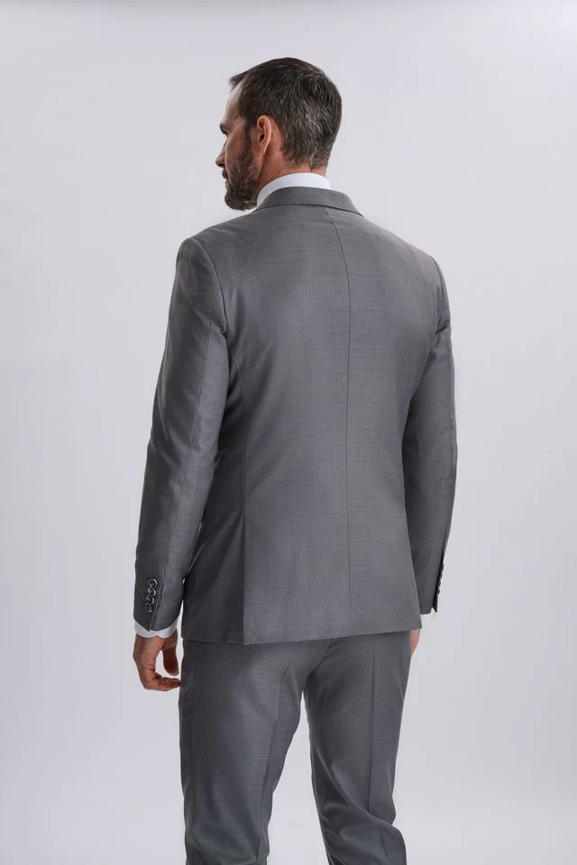 Fabio Grey Three Piece Suit - Image 9