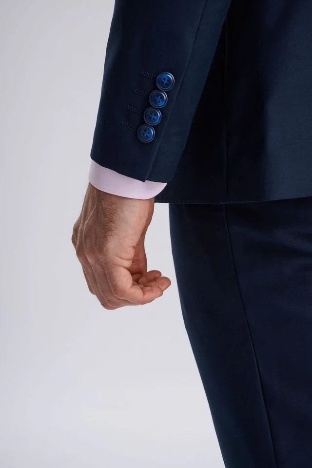 Fabio Navy Three Piece Suit - Image 5