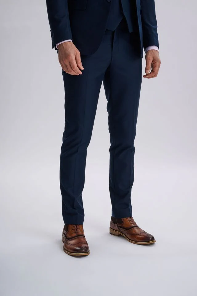 Fabio Navy Three Piece Suit - Image 8