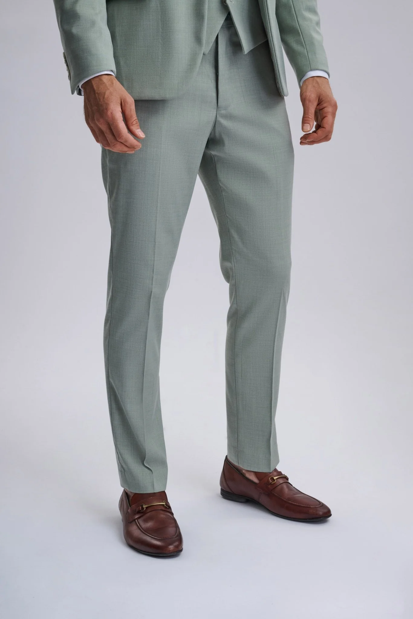 Finley - Moss Green Three Piece Suit - Image 8