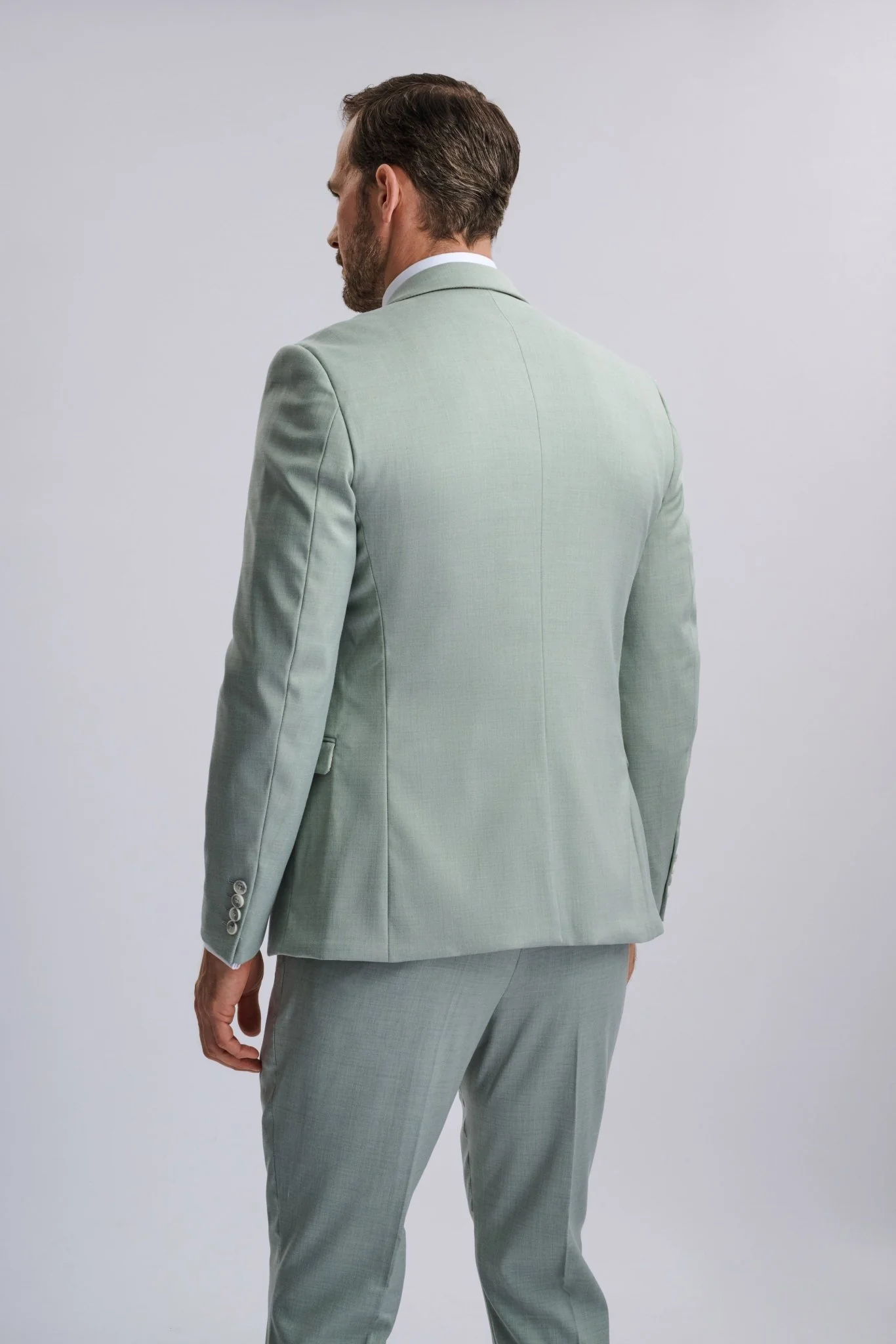 Finley - Moss Green Three Piece Suit - Image 9