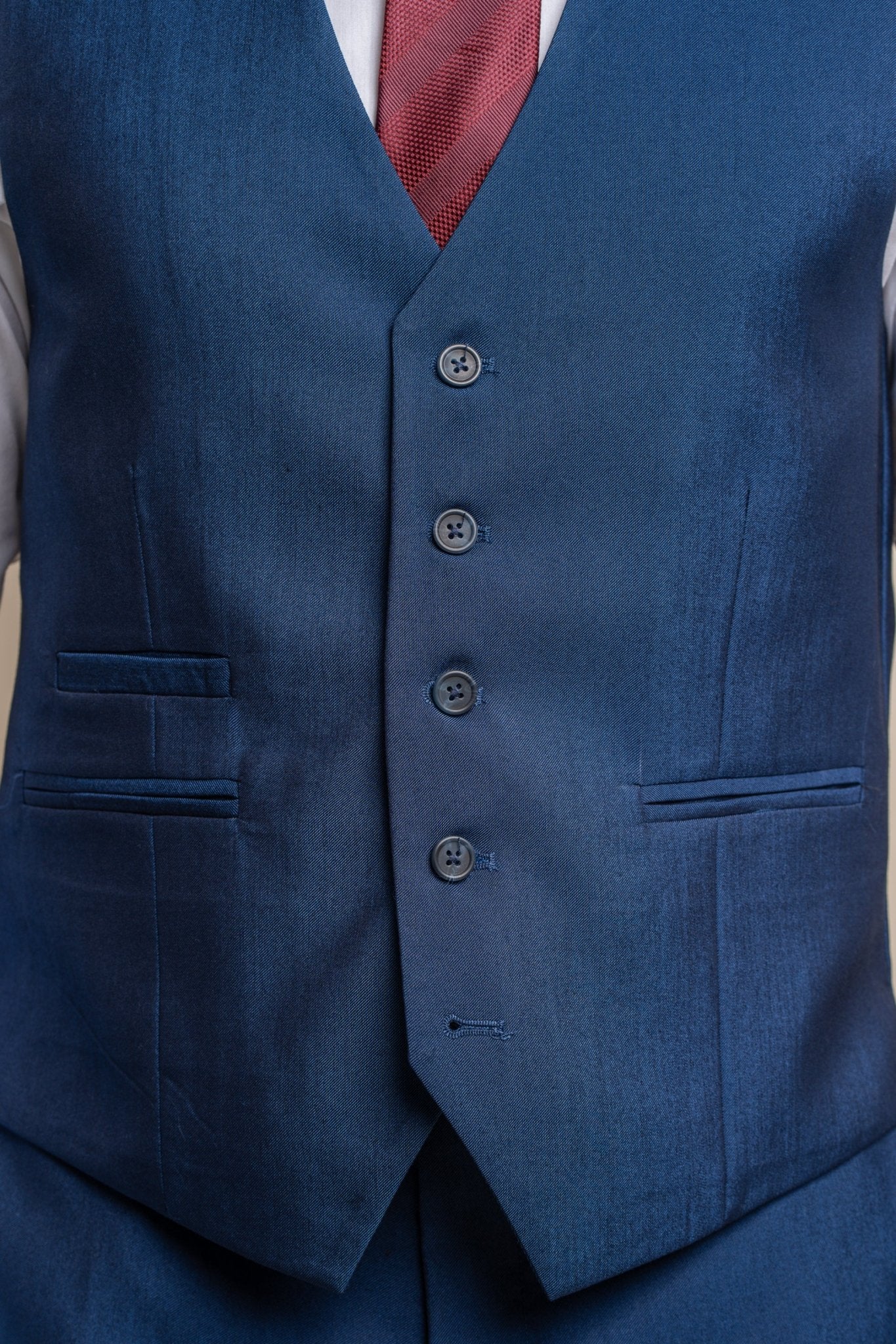 Ford Blue Regular Three Piece Suit - Image 17