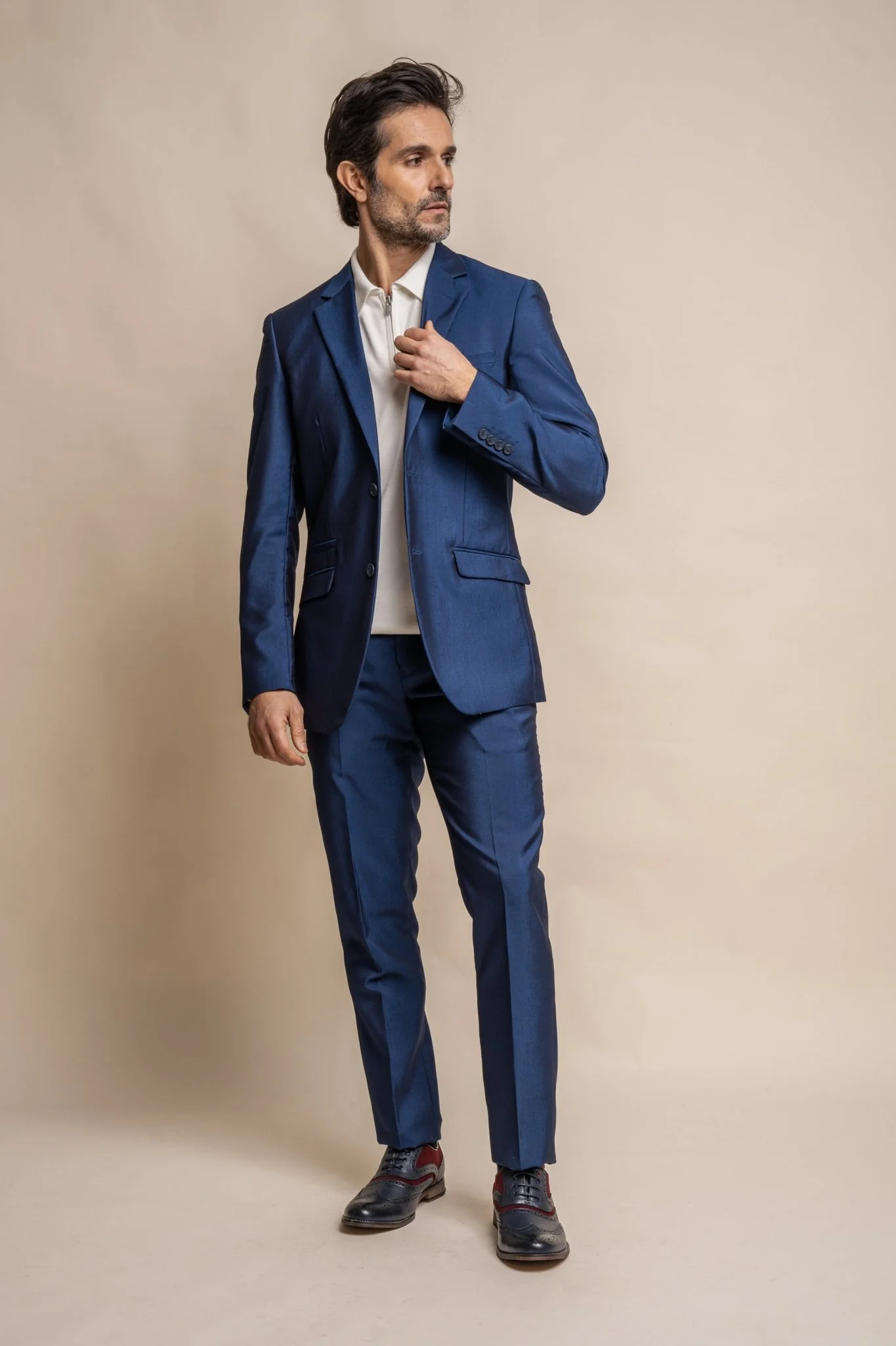 Ford Blue Regular Three Piece Suit - Image 3
