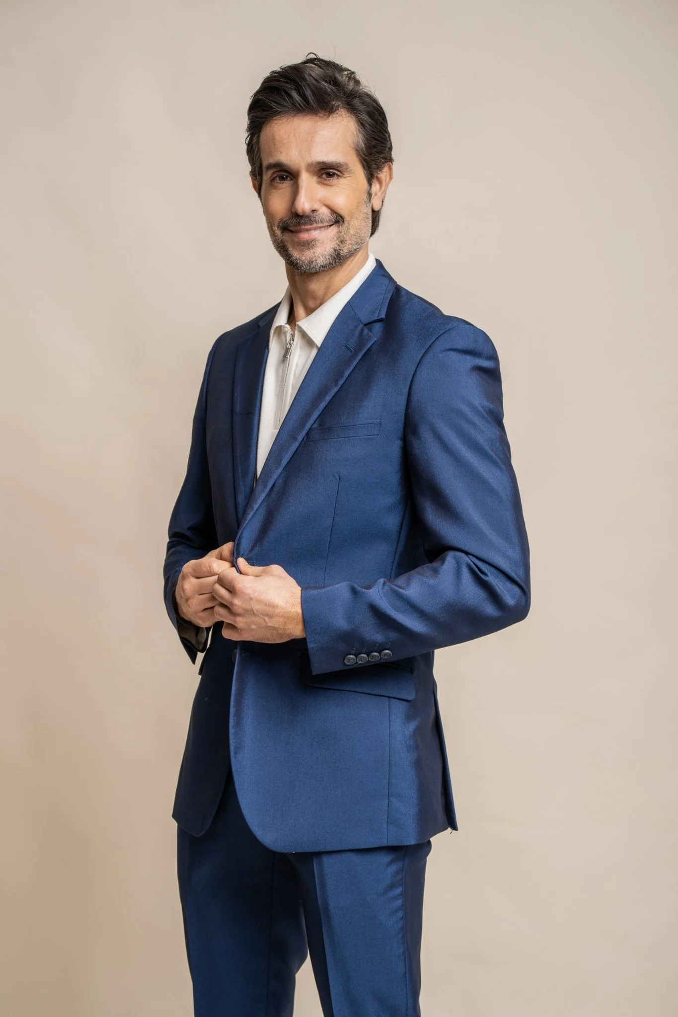 Ford Blue Regular Three Piece Suit - Image 6