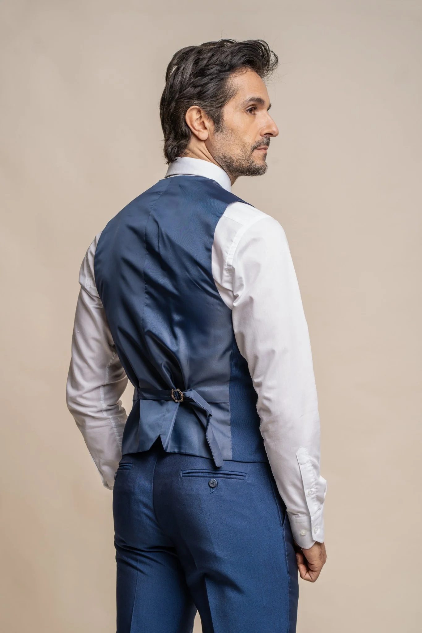 Ford Blue Regular Three Piece Suit - Image 7