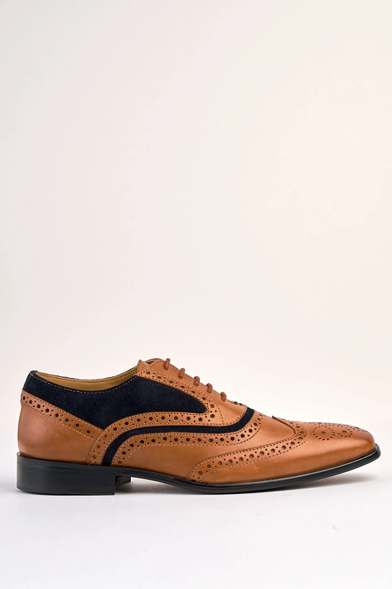 Gianni Tan Navy Brouge - Image 2