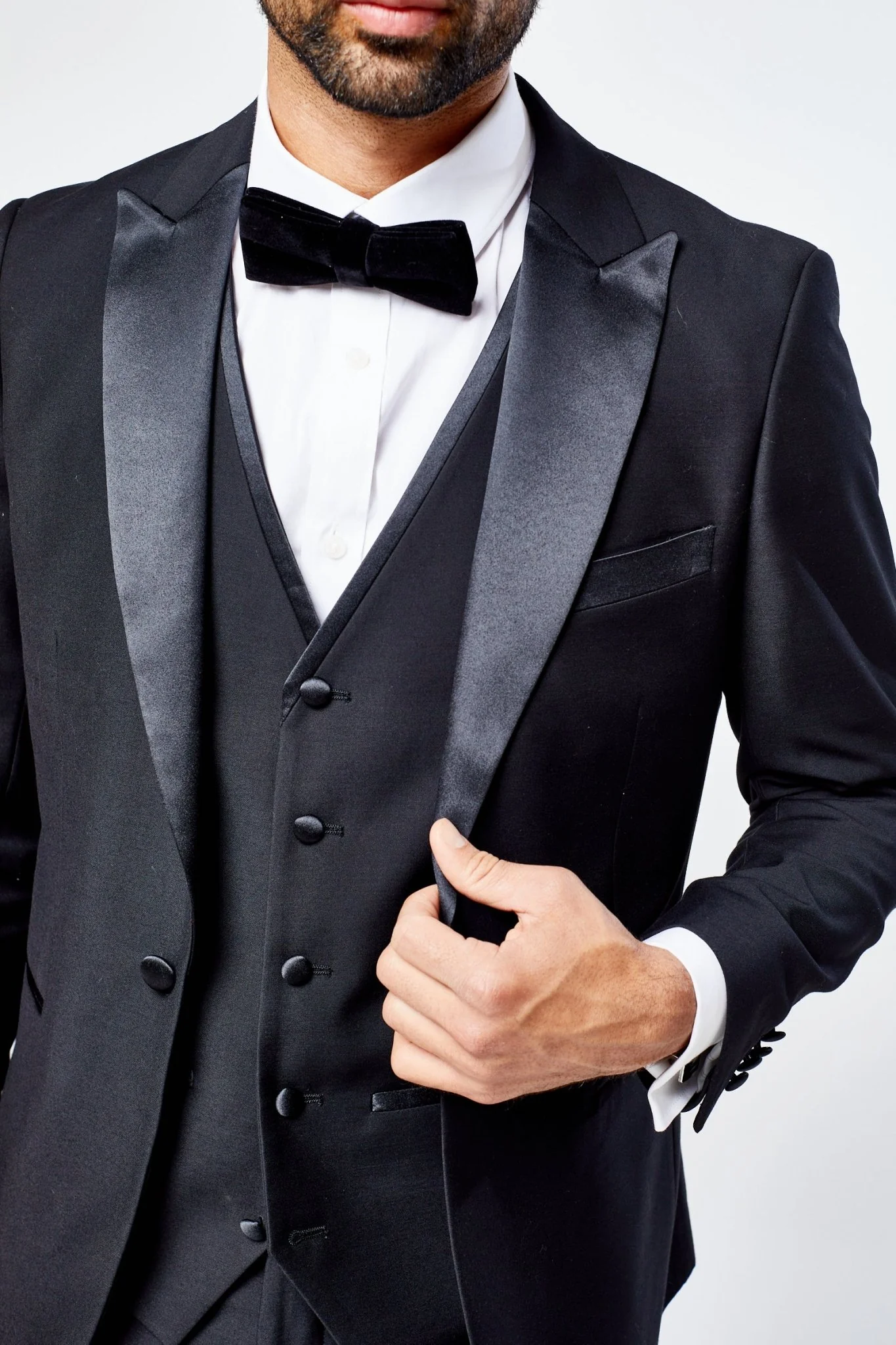 Harry Black Men's Three Piece Suit - Image 5