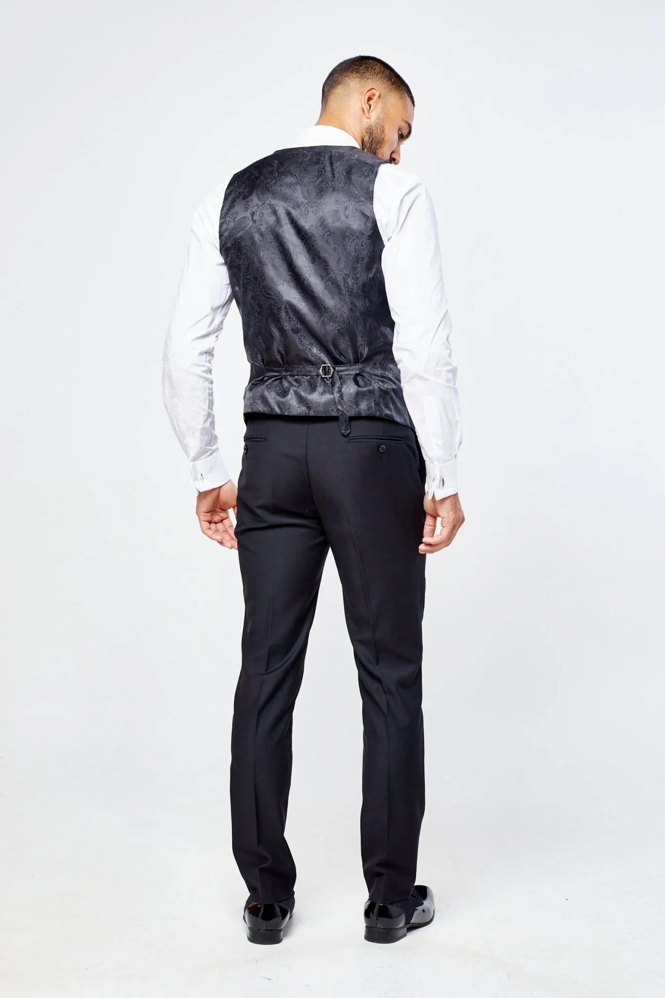 Harry Black Men's Three Piece Suit - Image 7