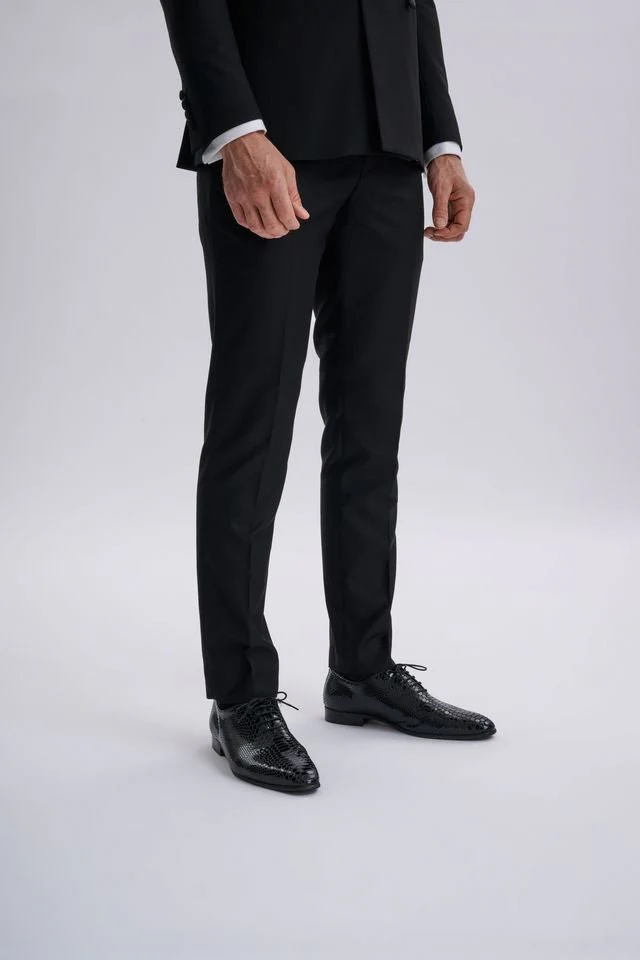 Harry Black Two Piece Double Breasted Tuxedo - Image 6