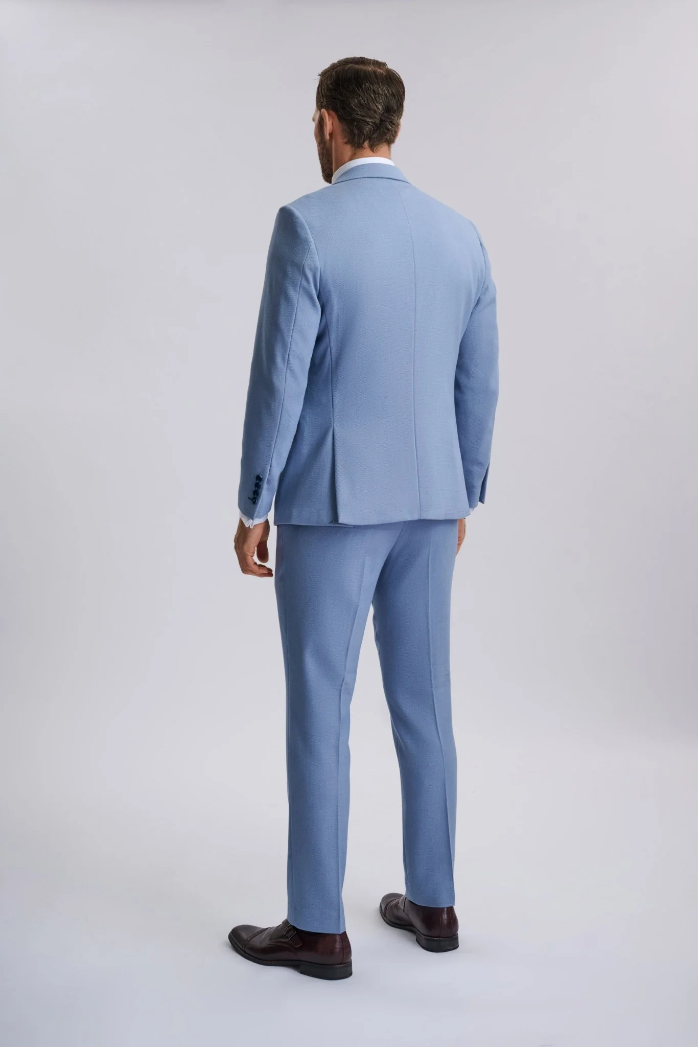 HM5 - Sky Blue Three Piece Suit - Image 10
