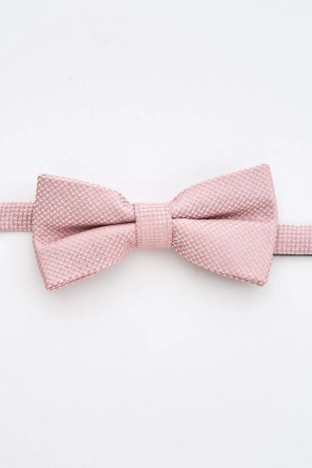 Junior Blush Pink Bow Tie