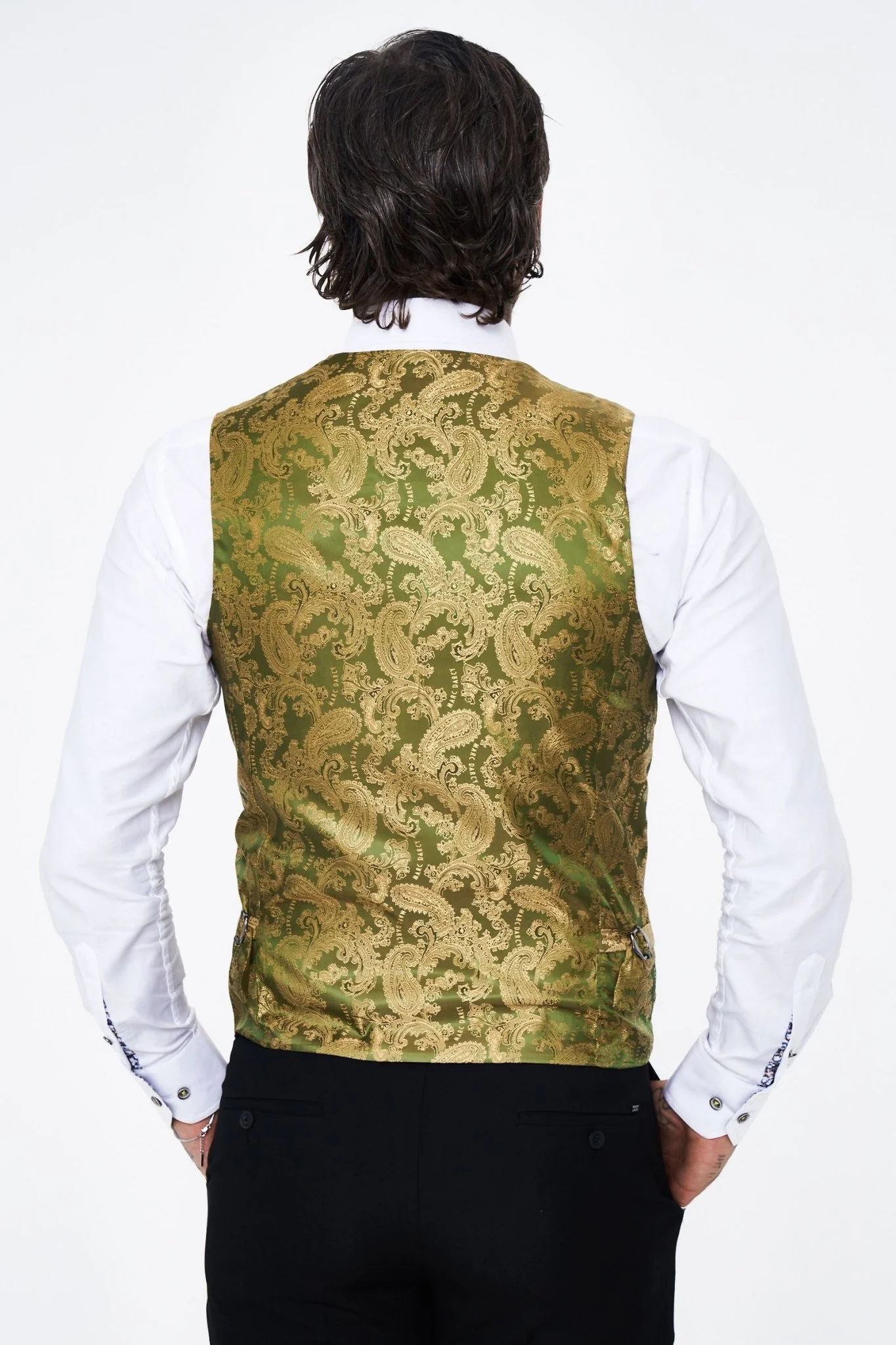 Kelvin - Oak Single Breasted Waistcoat - Image 6