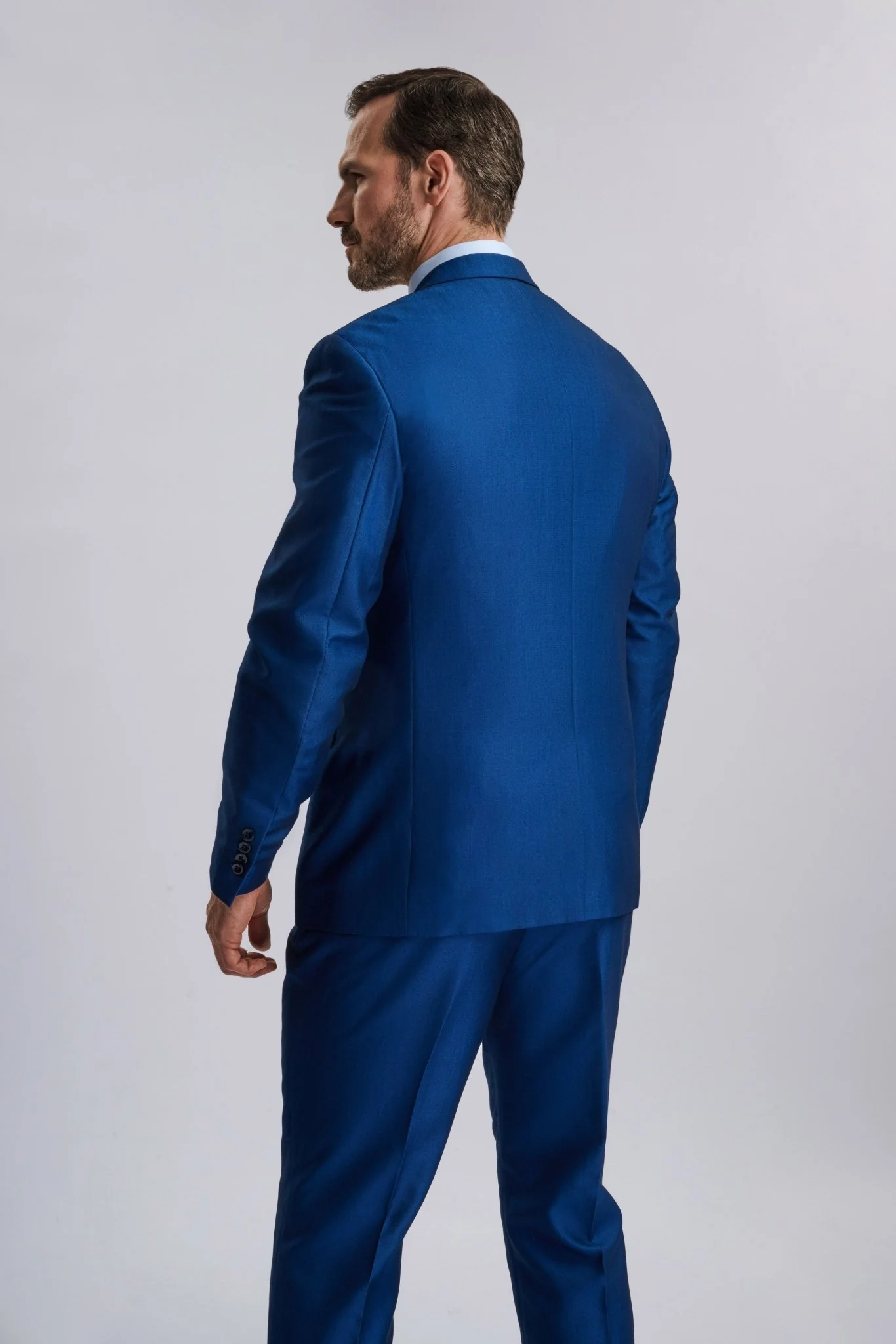 Kingsley Blue Three Piece Suit - Image 4