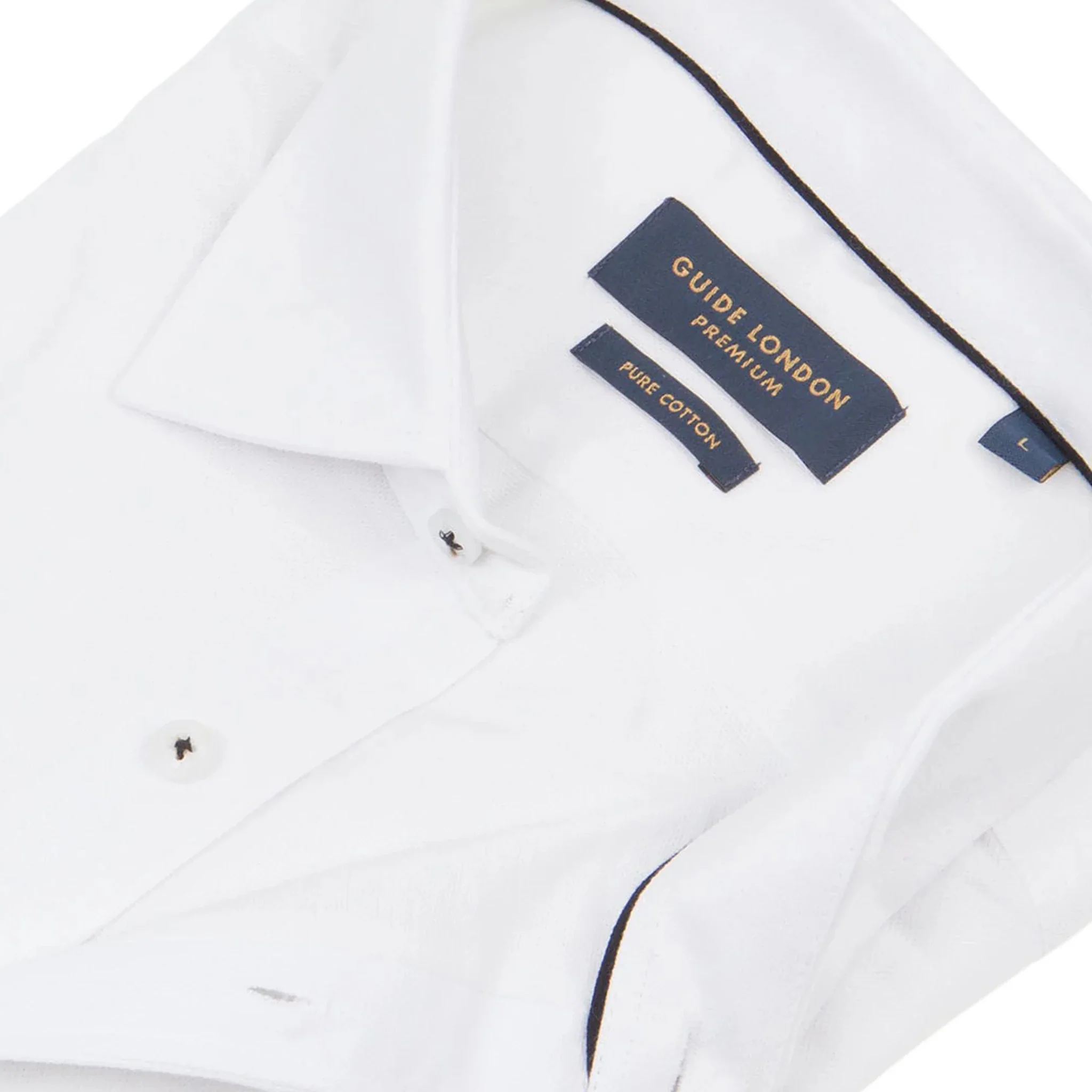 Long Sleeve Piquet Jersey Shirt - Image 5